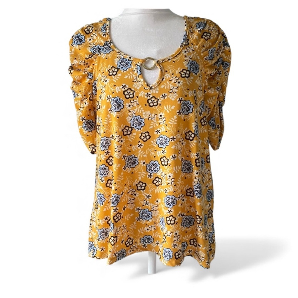 Adriana Vittadini women’s floral size L top